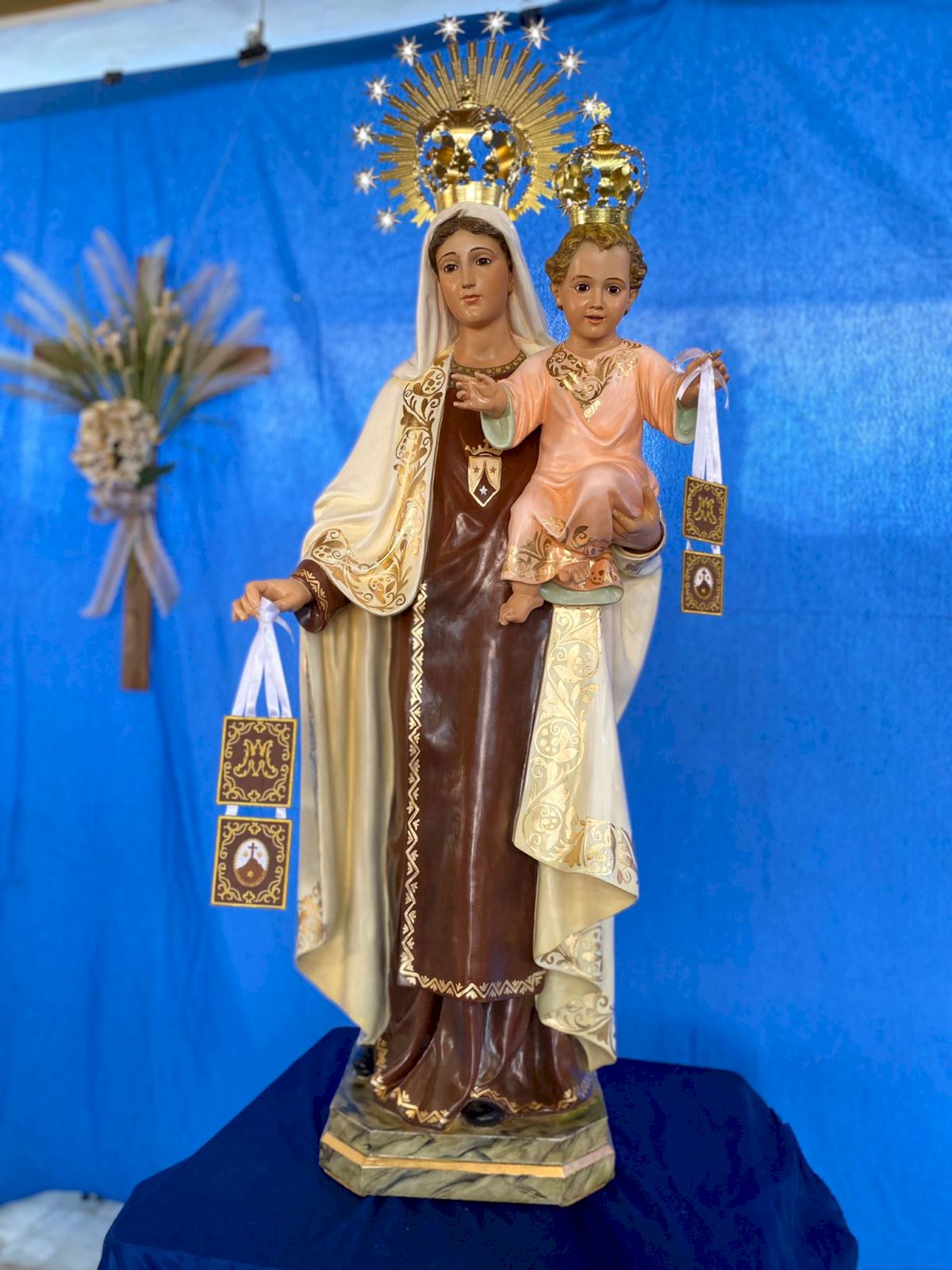 Las fiestas de la Virgen del Carmen estrenan imagen restaurada