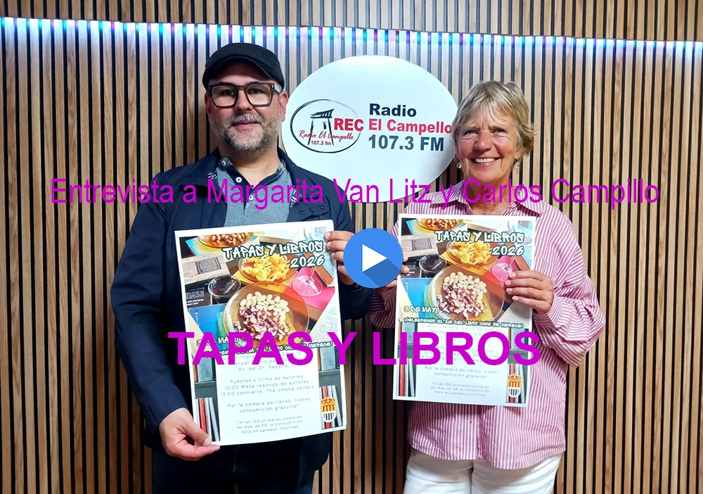 ENTREVISTA FERIA TAPAS Y LIBROS ENTREVISTA FERIA TAPAS Y LIBROS